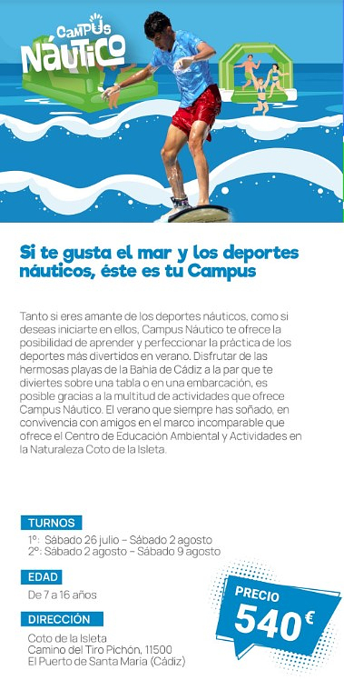 Campamento Náutico Nocturno