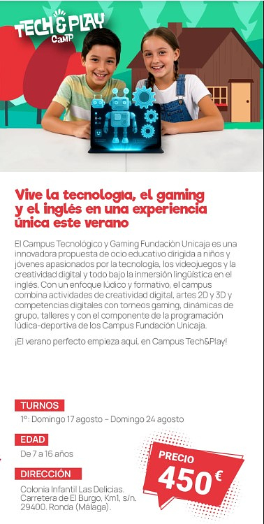 Tech & Play Overnight Camp
