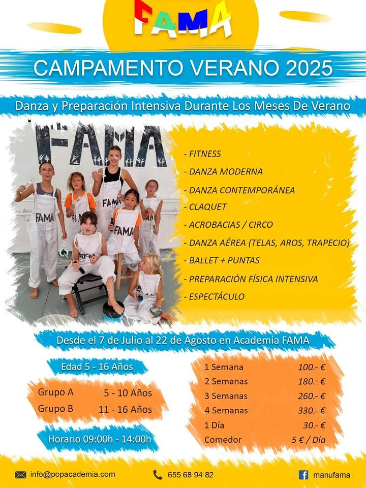 Dance & Acrobatics Camp