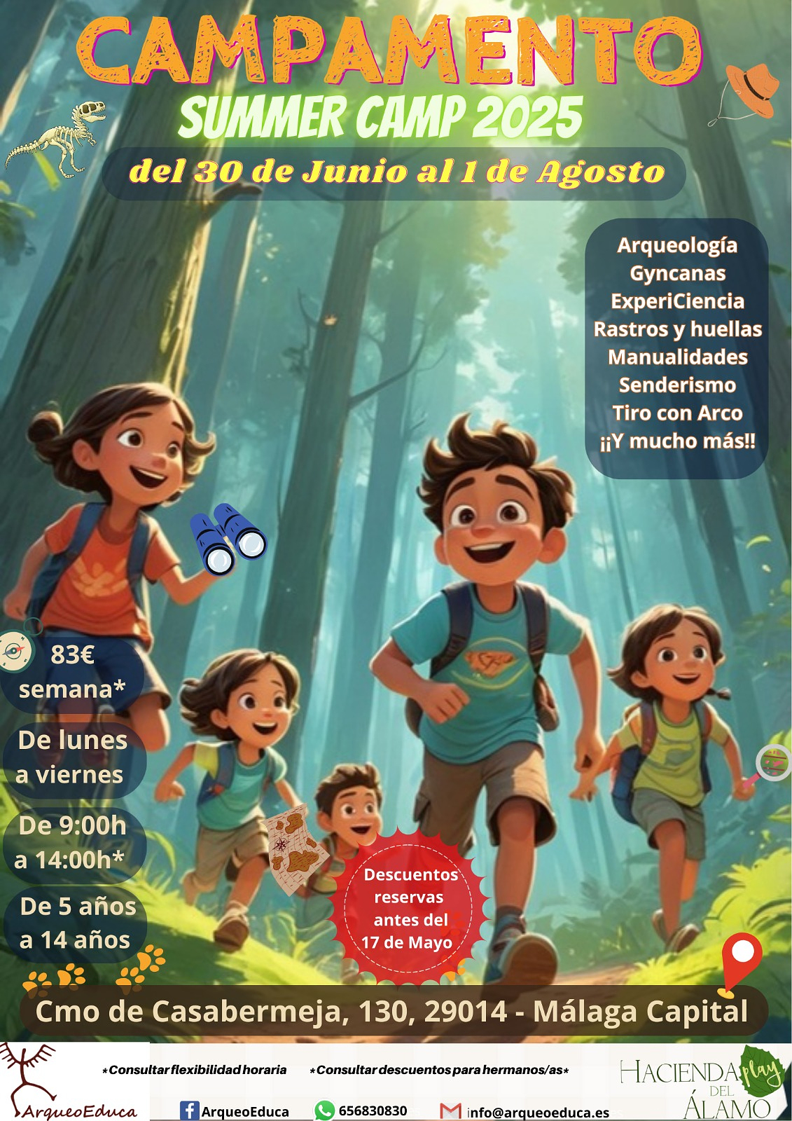 Campamento de Pequeños Arqueólogos