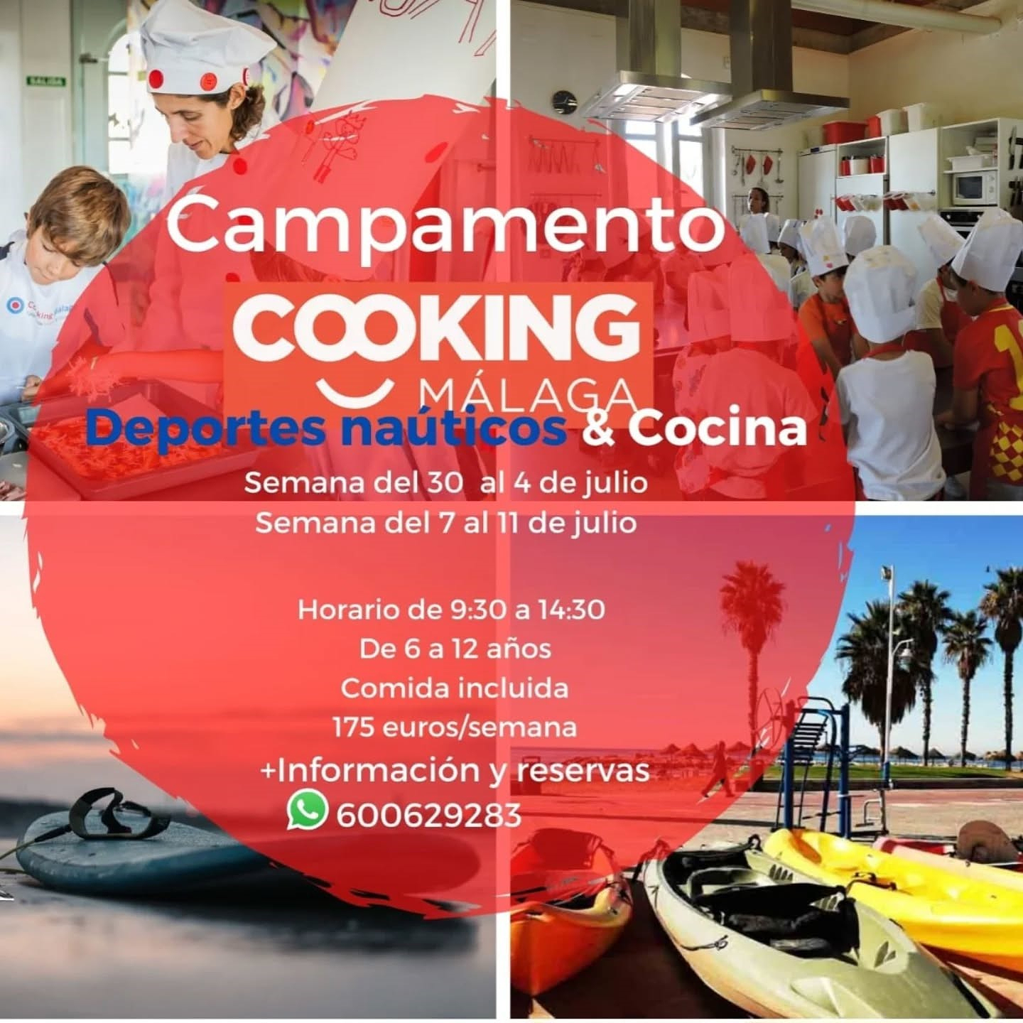Water Sports & Cooking Camp