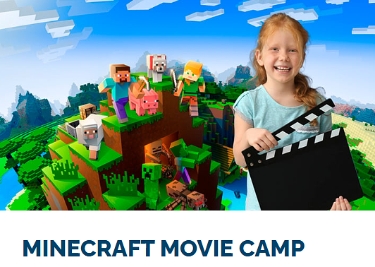 Minecraft Movie Camp